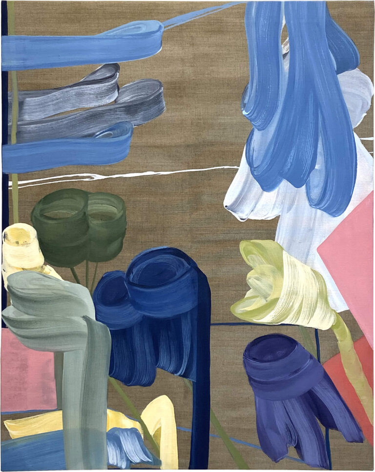 Lovesong, 2023, egg tempera on linen, 180 x 140 cm