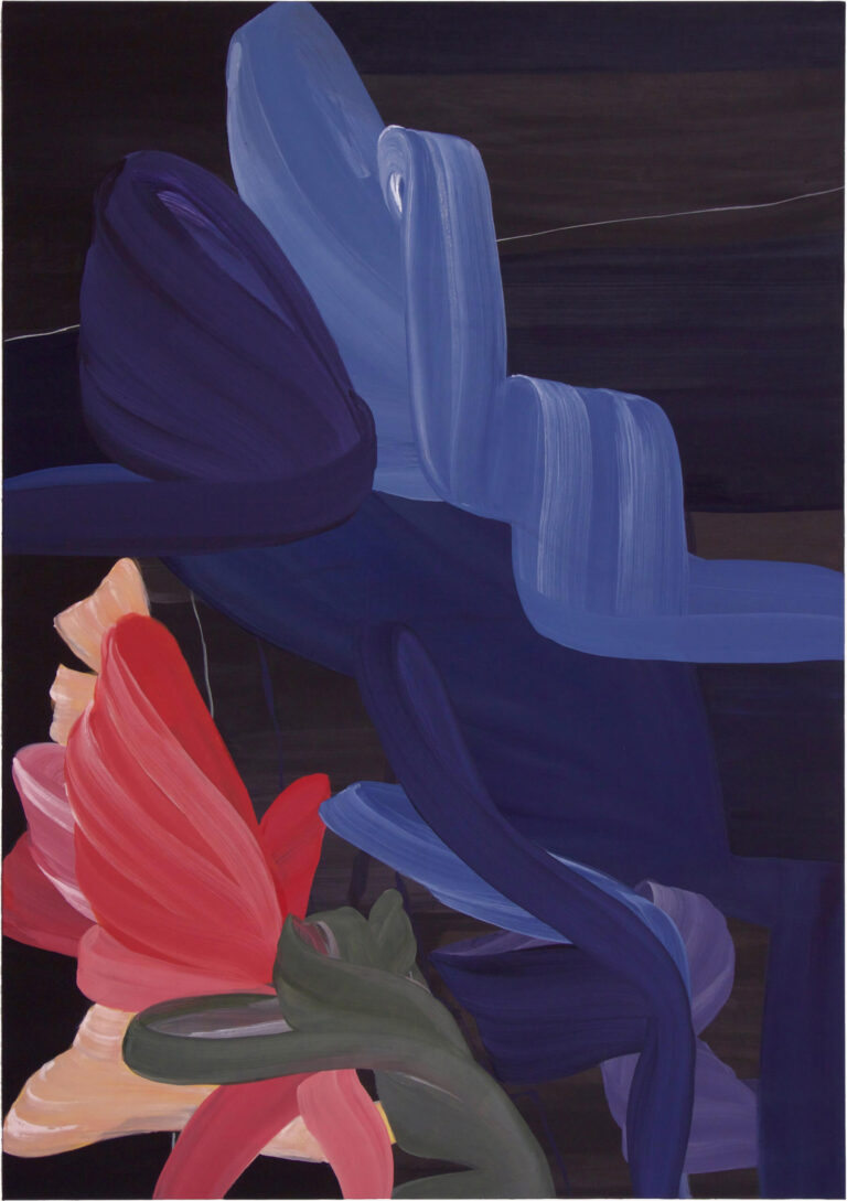 Nocturnal, 2016, egg tempera on canvas, 180 x 125 cm