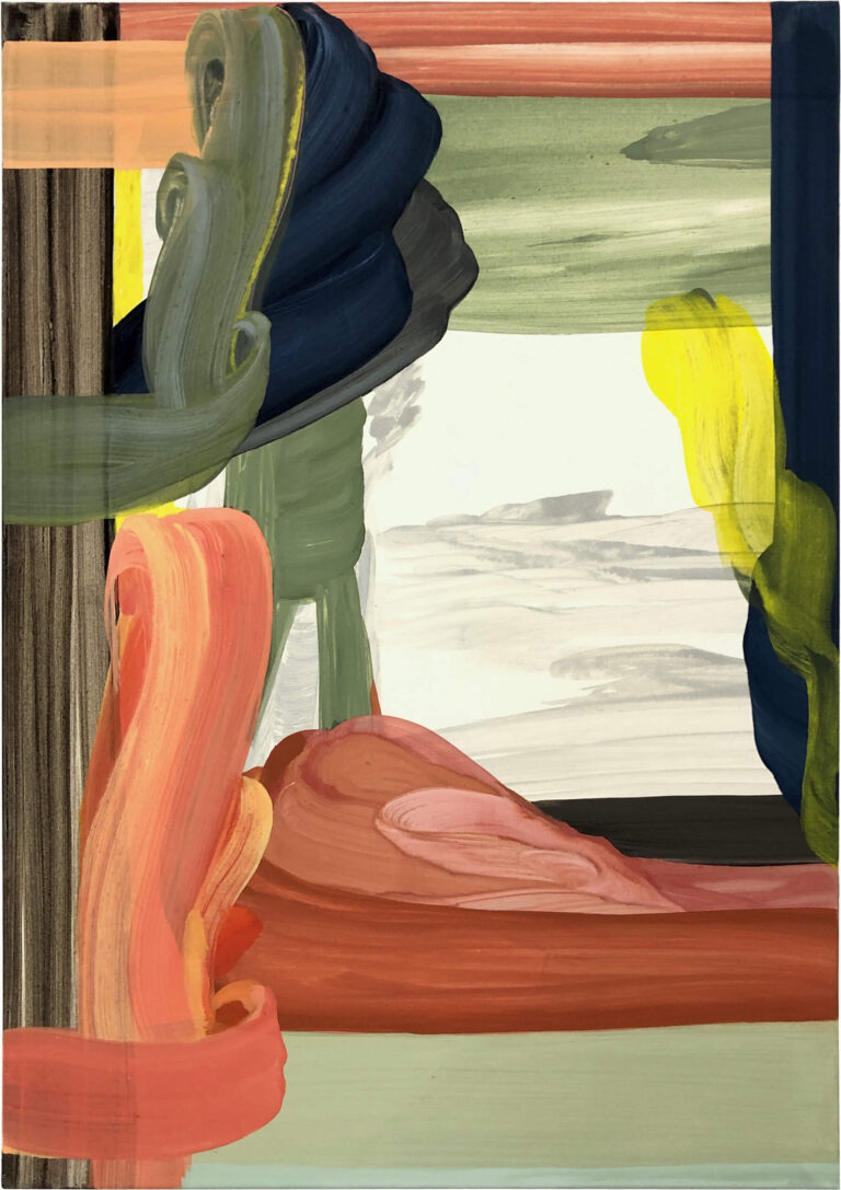 Nostalgia, egg tempera on canvas, 2020, 100 x 70 cm