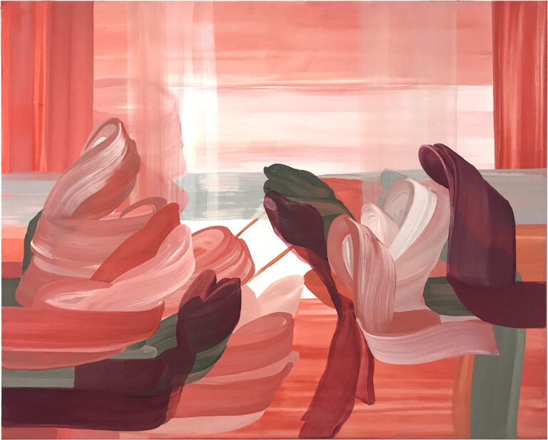 Silverlight, 2021, egg tempera on canvas, 160 x 200 cm