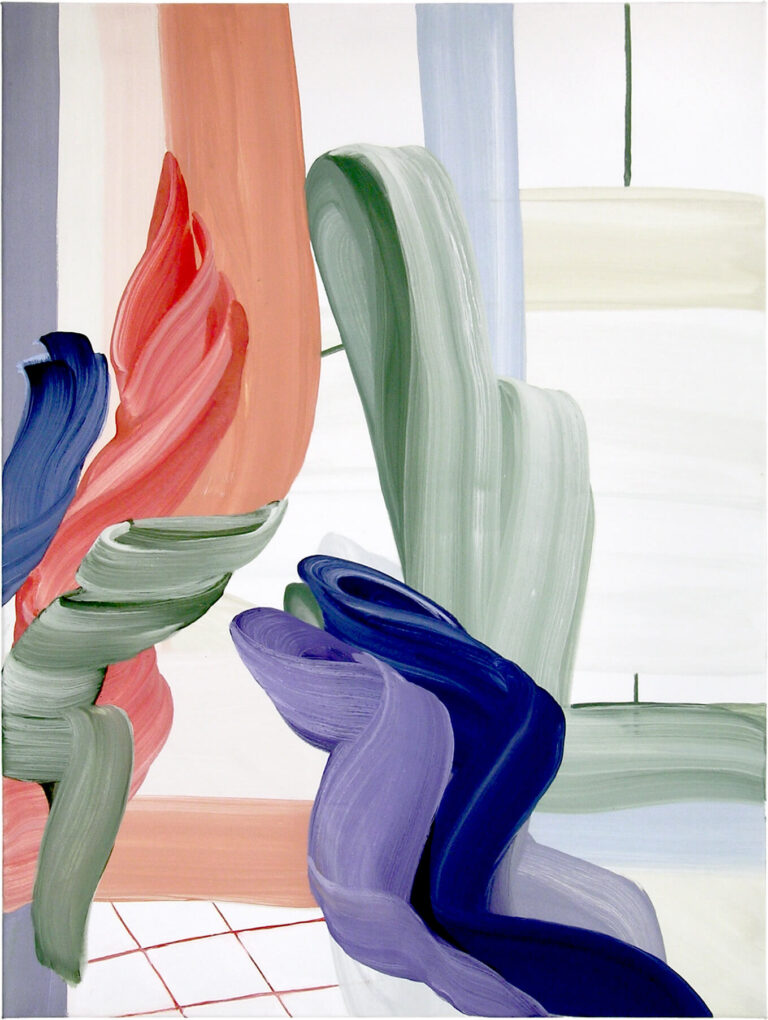 Whisper, 2014, egg tempera on canvas, 80 x 60 cm